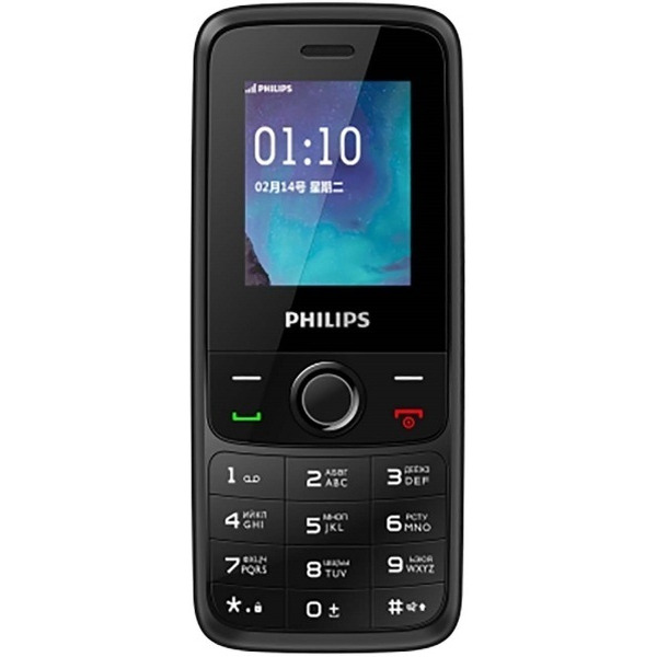 Мобильный телефон Philips Xenium E117 (темно-серый)