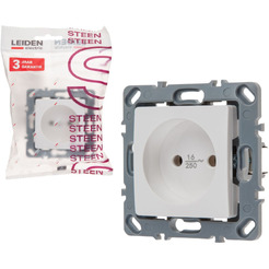 Розетка Leiden Electric Steen 806061