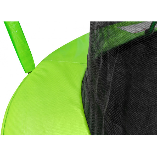 Батут Alpin ASK-312 outside зеленый 10фт. с защитной сеткой и лестницей