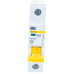 Выключатель автоматический IEK ВА47-29 1Р 10А 4.5кА В MVA20-1-010-B