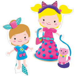 Тесто для лепки SES Creative Студия моды 00437