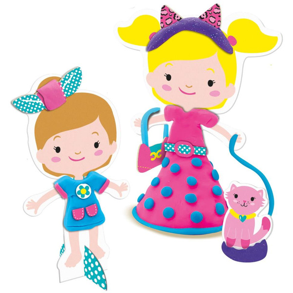 Тесто для лепки SES Creative Студия моды 00437