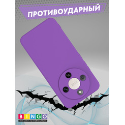 Чехол-книжка Bingo Liquid TPU для Honor X9c (фиолетовый)