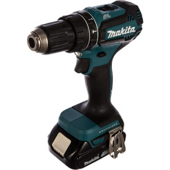 Дрель-шуруповерт Makita DHP485SYE (с 2-мя АКБ, кейс)