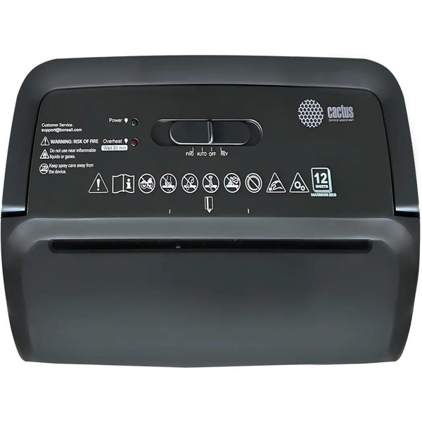 Шредер CACTUS CS-SH-E4