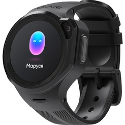 Детские умные часы Elari KidPhone 4GR M (черный)