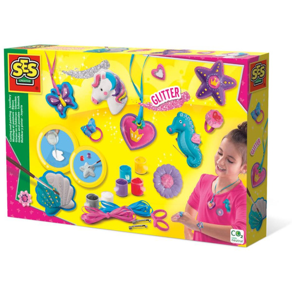 Набор для творчества из гипса SES Creative Ювелирные изделия 01291