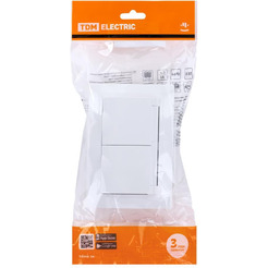 Розетка TDM Таймыр SQ1814-0076 (белый)