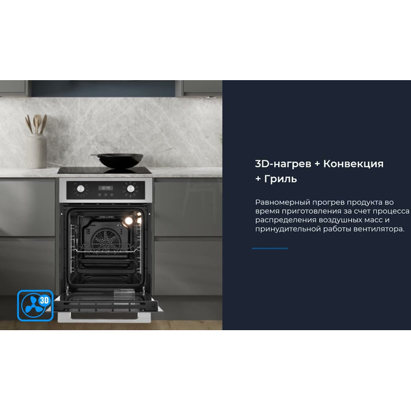 Духовой шкаф ZUGEL ZOE452X