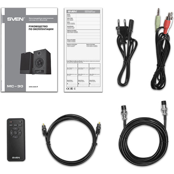 Акустическая система SVEN MC-30 чёрный