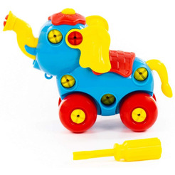 Конструктор Полесье 84453 Слоник