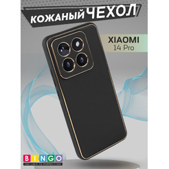 Бампер Bingo Gold Line для XIAOMI 14 Pro Черный