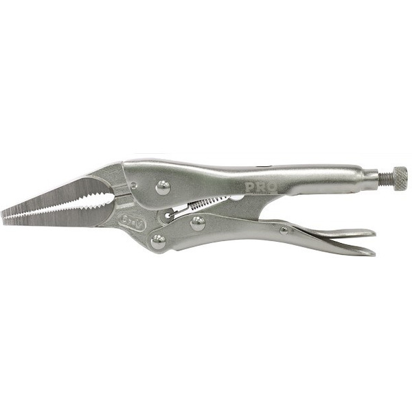 Зажим с фиксатором Pro Startul PRO-6053-01 180мм удлиненные губки