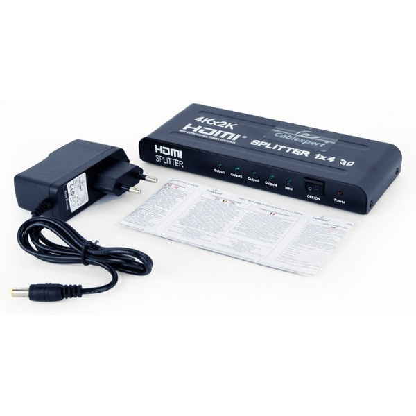 Разветвитель Gembird DSP-4PH4-02