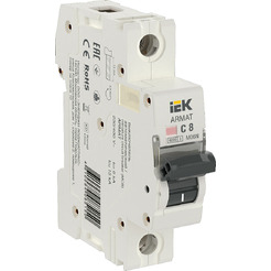 Выключатель автоматический IEK AR-M06N-1-C008