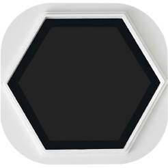 Вентиляционная решетка теневая с регулировкой воздуха HOMY AIR AH100BR