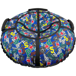 Тюбинг Hubster Люкс Pro S Чилл Аут Синий (90 см)