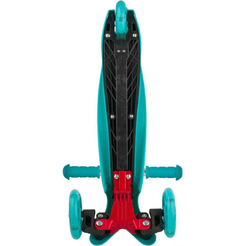 Самокат для детей Novatrack 120DISCOKIDS.SGN20 (бирюзовый)