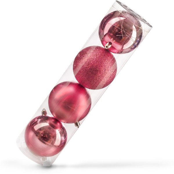 Набор новогодних шаров Ausini VT25-04008-8