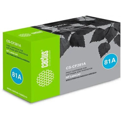 Картридж лазерный Cactus CS-CF281A CF281A (черный)