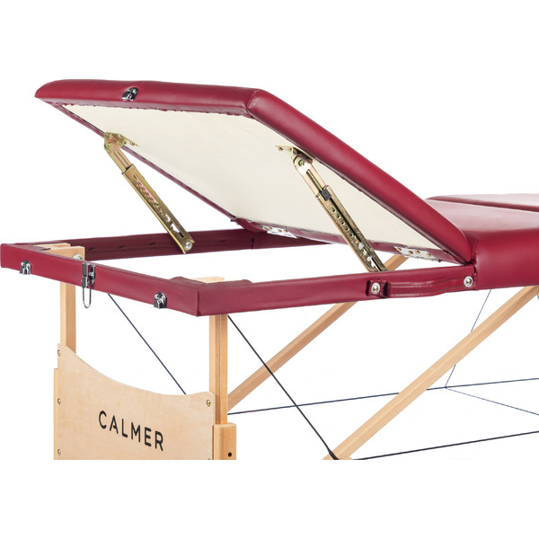 Массажный стол Calmer Bamboo Three 70 (красный)