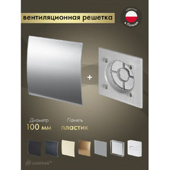 Решетка с панелью Awenta RWO100sz-PEI100