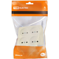 Розетка TDM Ладога SQ1801-0220