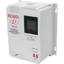 Стабилизатор напряжения Ресанта Lux АСН-3000Н/1-Ц (63/6/21)