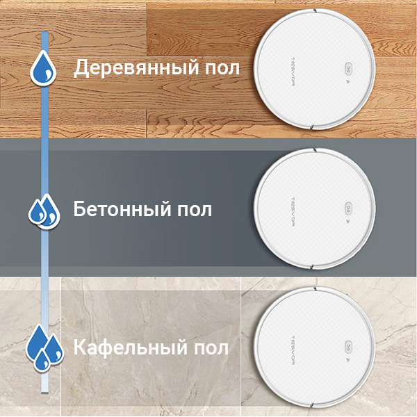 Робот-пылесос Tesvor X500 Pro MS + магнитная лента Tesvor