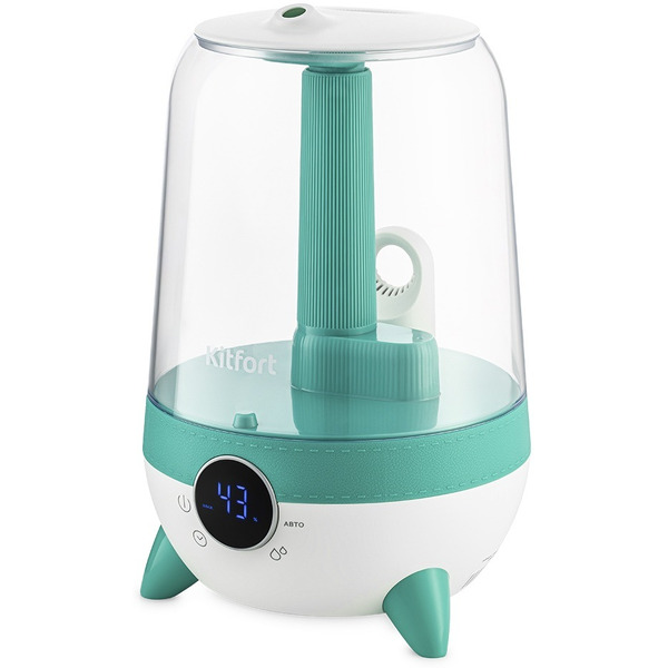 Увлажнитель воздуха KT-2829-3 (белый/бирюзовый)