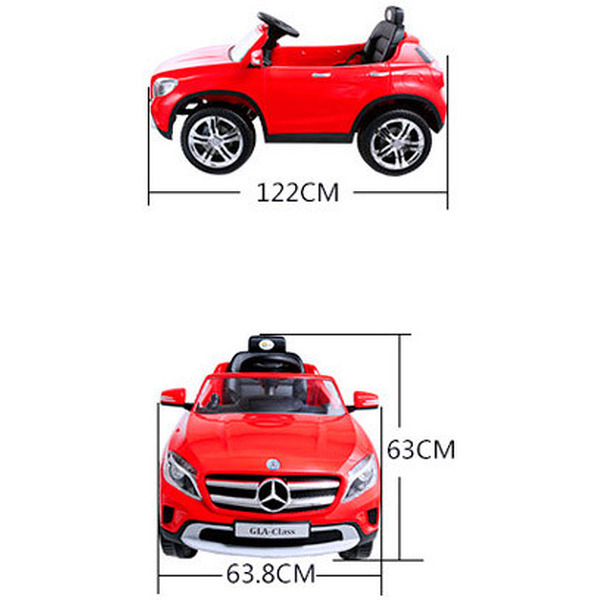 Электромобиль CHI LOK BO TOYS COMPANY Mercedes-Benz GLA-Class E 653R (красный)