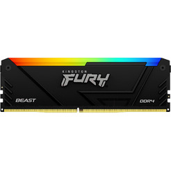 Оперативная память Kingston FURY Beast RGB 32ГБ DDR4 3200 МГц KF432C16BB2A/32