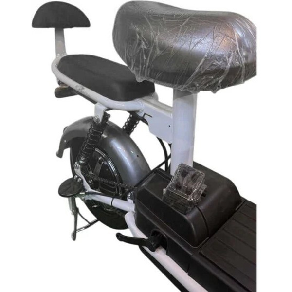 Электровелосипед NOVA EC-02 графит (с задним кофром)