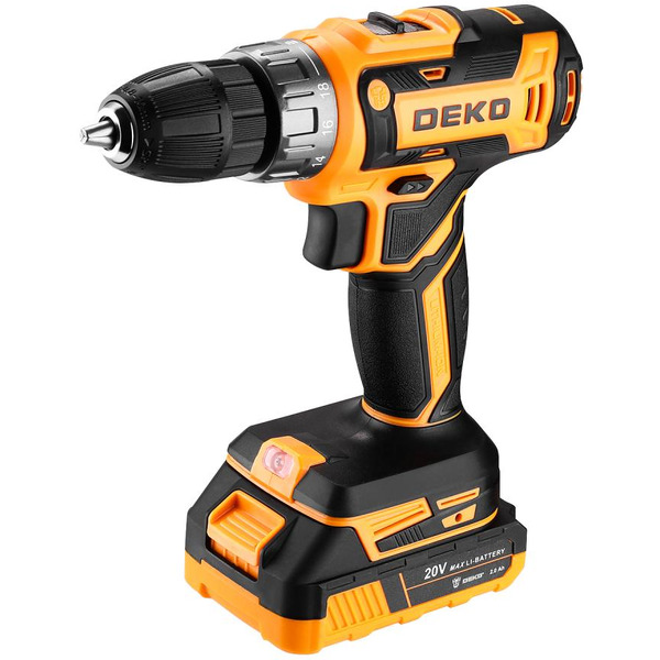 Дрель-шуруповерт Deko DKCD20V (080-1002)