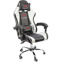 Игровое кресло Calviano Asti Ultimato (черный/белый)