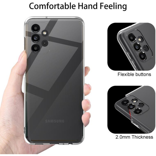 Бампер Bingo TPU 2.0mm для SAMSUNG A13 Белый