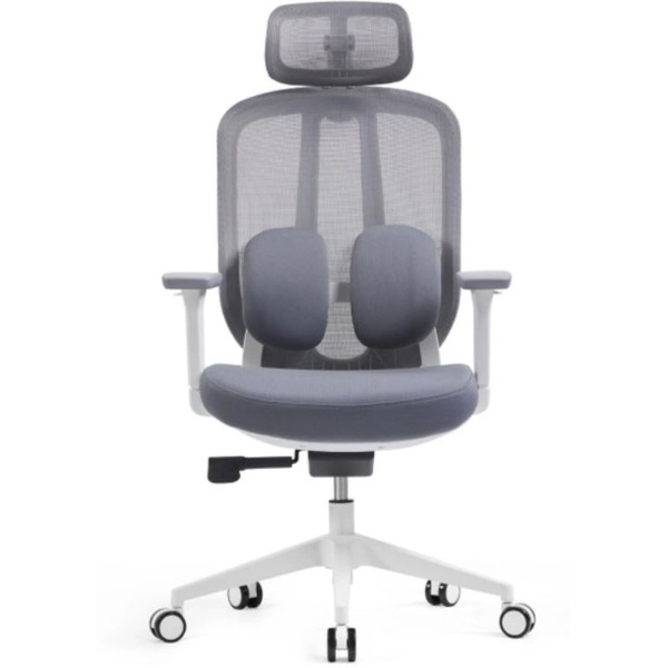 Офисное кресло SPARX FT-18 Pillow White (серый)