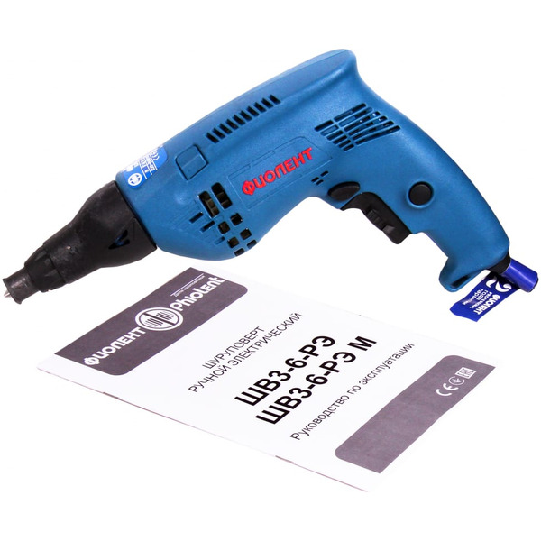 Шуруповерт ФИОЛЕНТ ШВ 3-6 РЭ (ИДФР298313002)