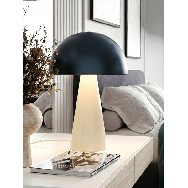 Светильник настольный ArtStyle HT-909BLB (бежевый/синий)