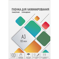 Пленка для ламинирования Гелеос A3 100 мкм LPA3-100