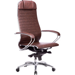 Кресло офисное МЕТТА Samurai K-1.04 коричневый