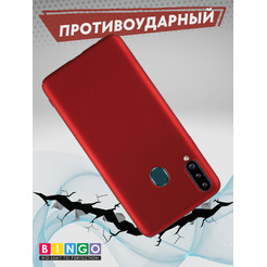 Бампер Bingo PC SAMSUNG Galaxy A20S Красный