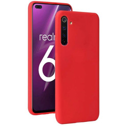 Накладка CASE Matte для Realme 6 (красный)