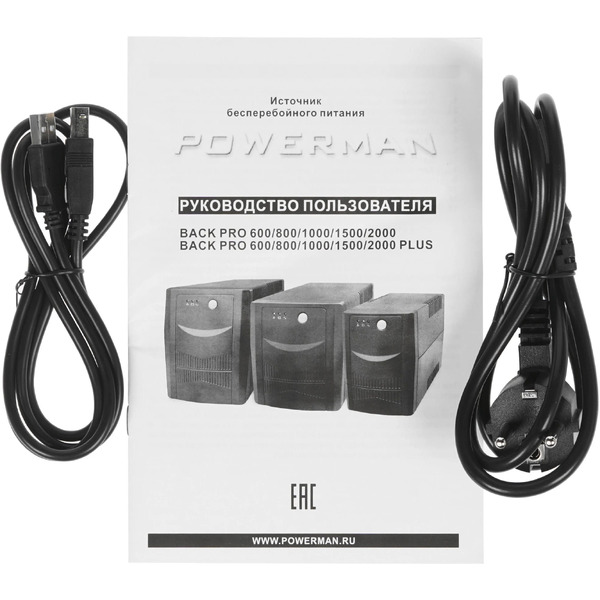 Источник бесперебойного питания Powerman Back Pro 2000 Plus