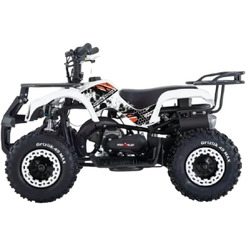 Квадроцикл AVM Grizlik 49 Max (белый)