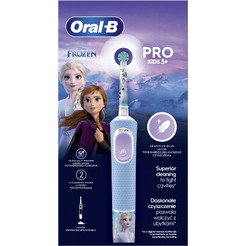 Детская электрическая зубная щетка Oral-B Vitality Pro Kids Frozen