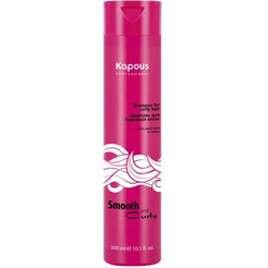 Шампунь для волос KAPOUS Smooth and Curly 300мл
