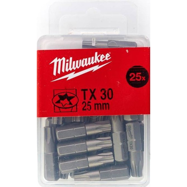 Бита MILWAUKEE TX30 25 мм (25 шт.) 4932399599