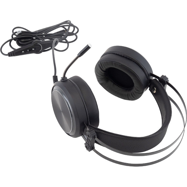 Наушники с микрофоном Oklick HS-L810G ANONYMOUS (черный)