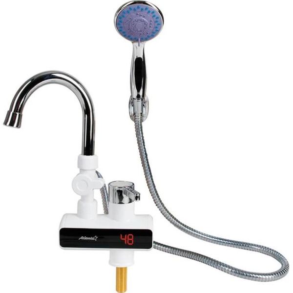Проточный водонагреватель кран+душ Atlanta ATH-7437